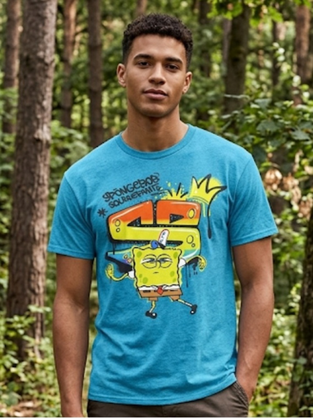 SpongeBob SquarePants Shirt Size Medium